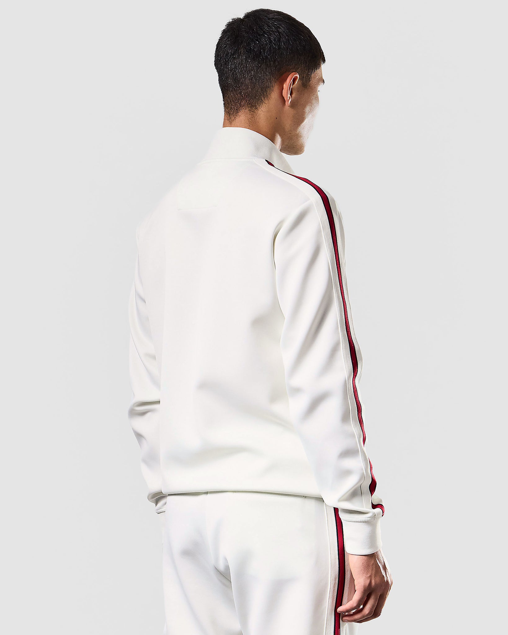 Pawsa Taped Track Top Winter White
