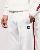 Djoko Taped Track Pants Winter White