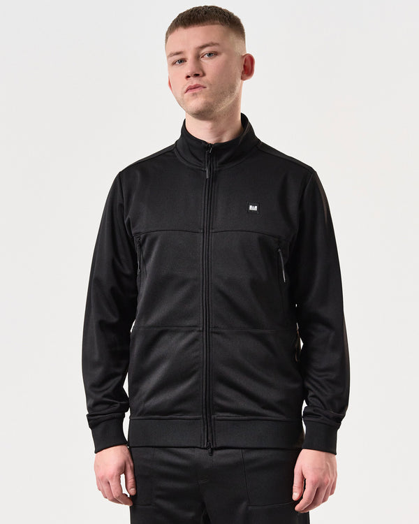 Fakarava Tricot Track Top Black