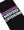 Twin Stripe Sports Socks Black (3 PAIR PACK)