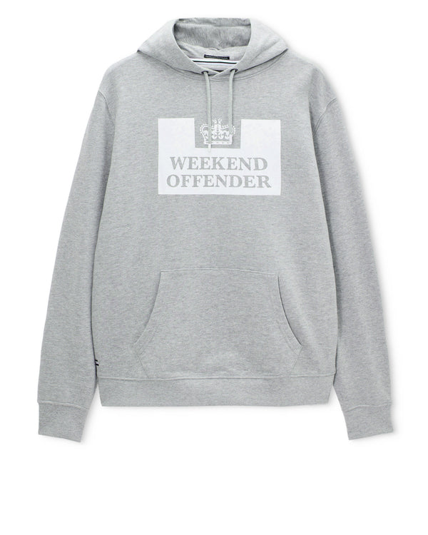 HM Service Classic Hoodie Grey Marl