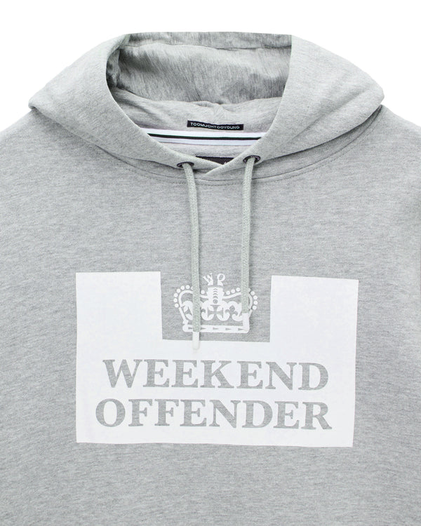 HM Service Classic Hoodie Grey Marl