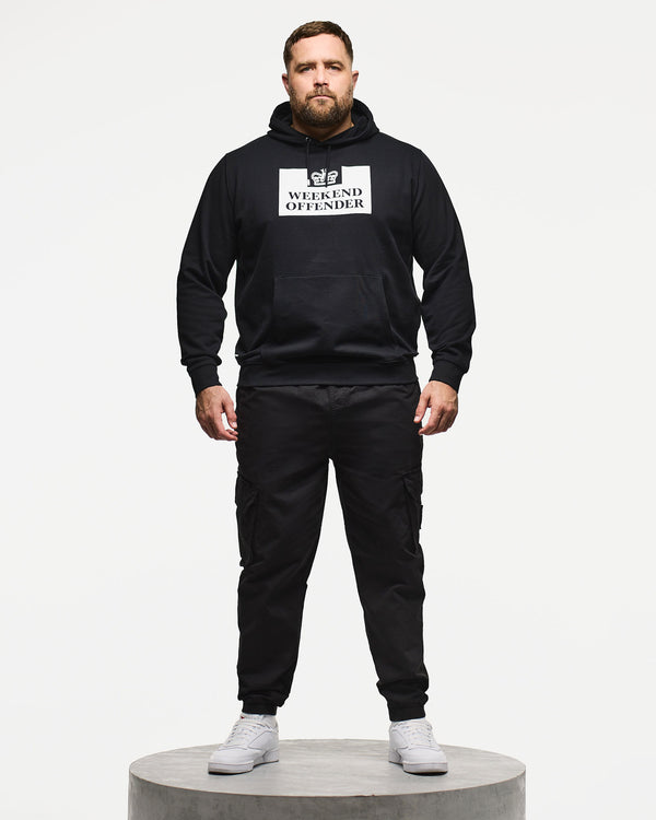 Plus Size - HM Service Classic Hoodie Black