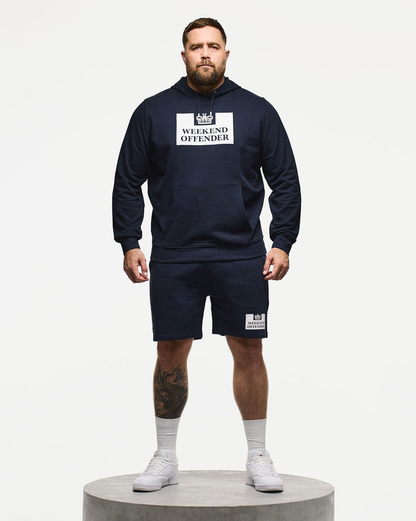 Plus Size - HM Service Classic Hoodie Navy