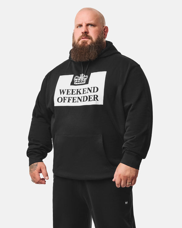 Plus Size - HM Service Classic Hoodie Black