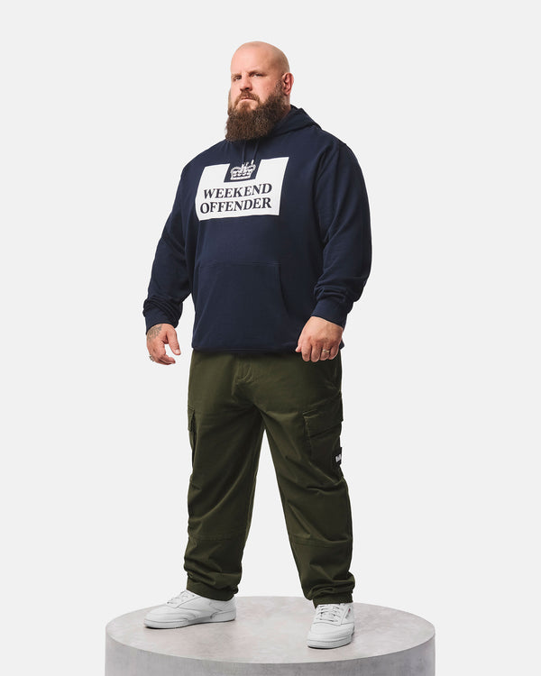 Plus Size - HM Service Classic Hoodie Navy