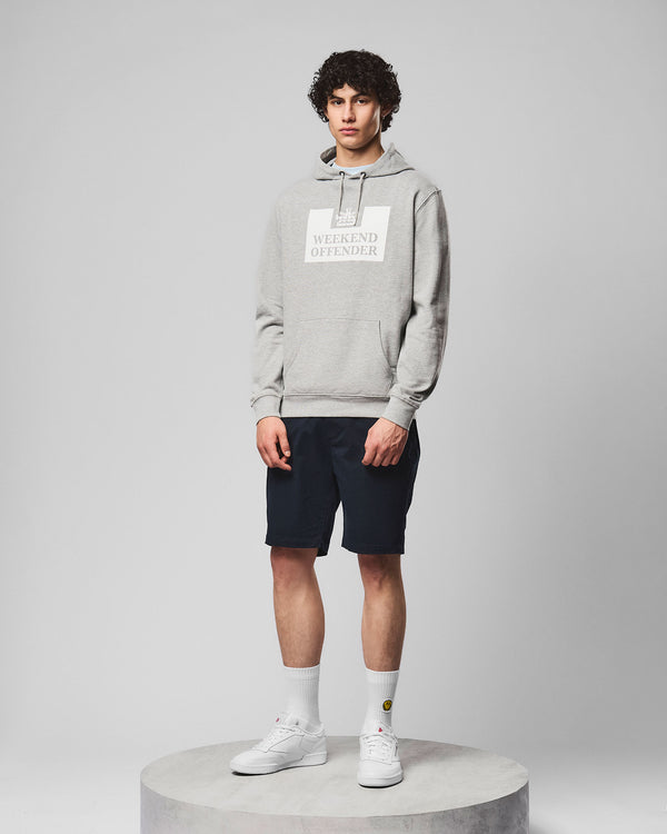Felpa con cappuccio HM Service Classic Grey Marl