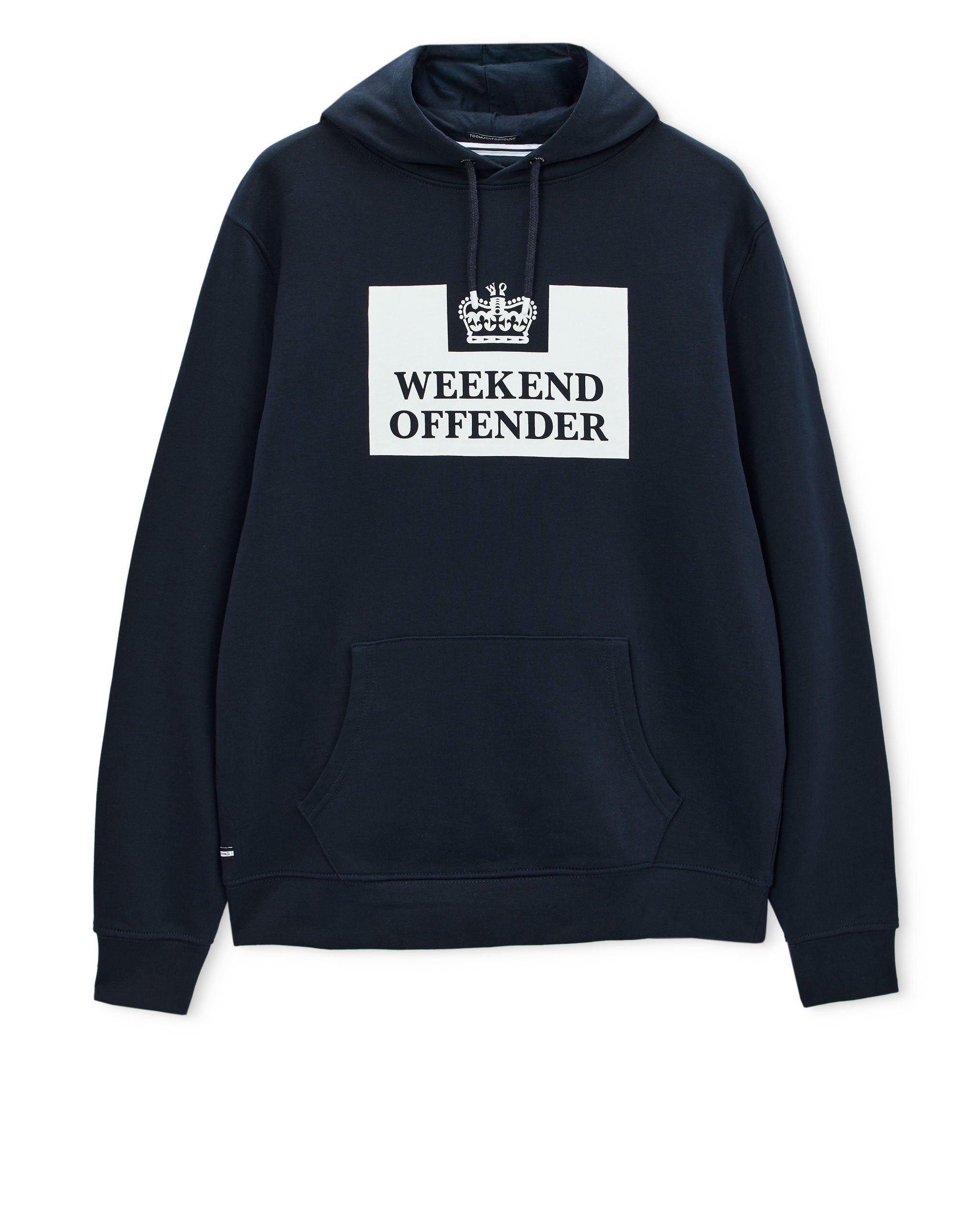 HM Service Classic Hoodie Navy – Weekend Offender