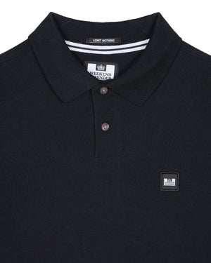Kids Caneiros Polo Shirt Black