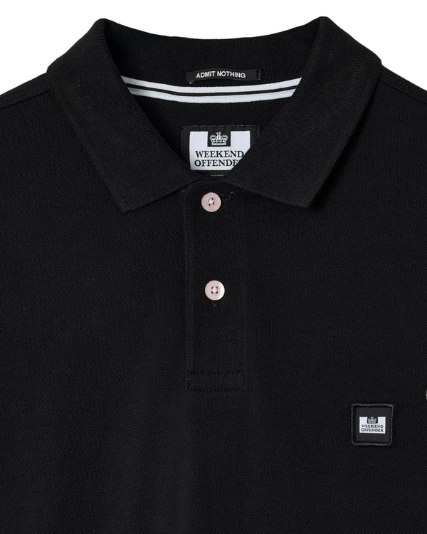 Plus Size - Heathcote Polo Shirt Black