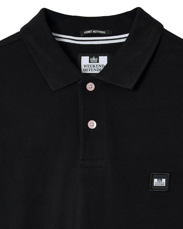 Plus Size - Heathcote Polo Shirt Black