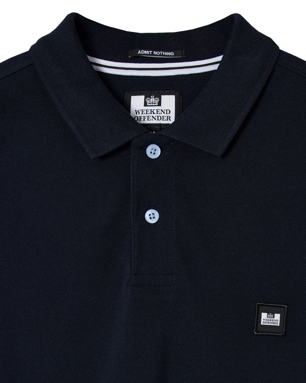Plus Size - Heathcote Polo Shirt Navy