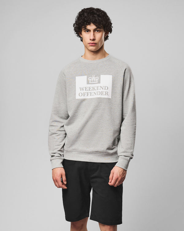 Penitentiary Classic Sweatshirt Grey Marl