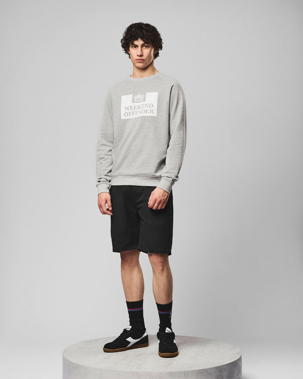 Penitentiary Classic Sweatshirt Grey Marl