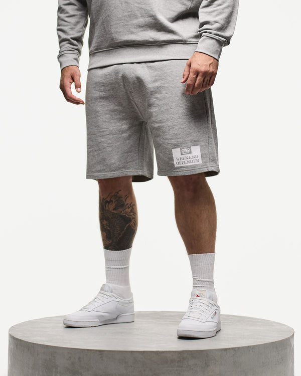 Plus Size - Action Classic Shorts Grey Marl