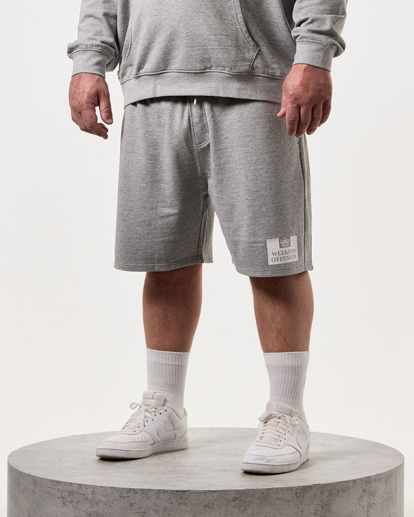 Plus Size - Action Classic Shorts Grey Marl