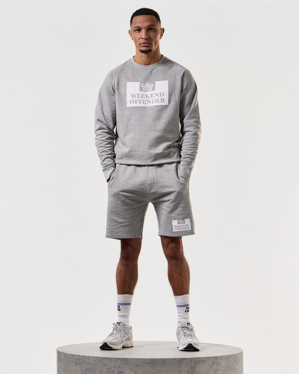 Action Classic Shorts Grey Marl