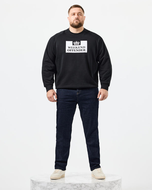 Plus Size - Penitentiary Classic Sweatshirt Black