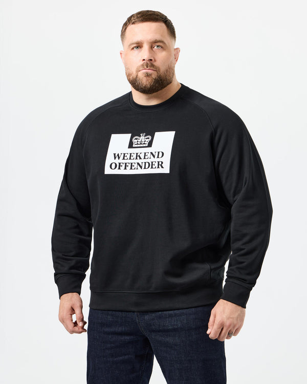 Plus Size - Penitentiary Classic Sweatshirt Black