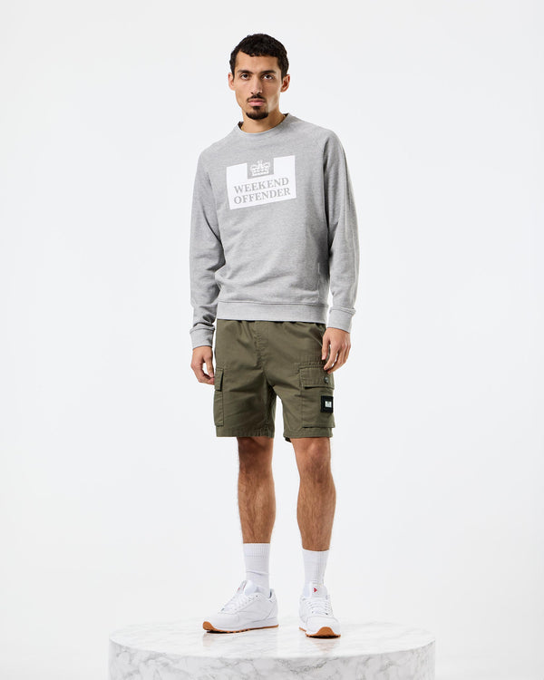 Penitentiary Classic Sweatshirt Grey Marl
