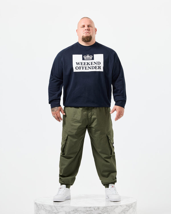 Plus Size - Penitentiary Classic Sweatshirt Navy