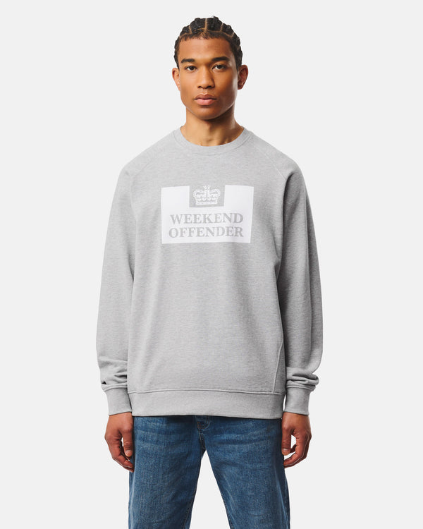 Penitentiary Classic Sweatshirt Grey Marl