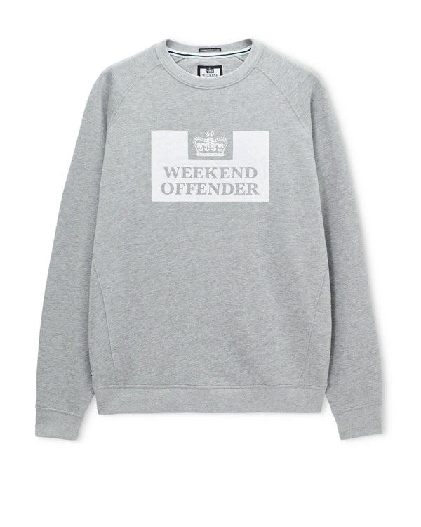Plus Size - Penitentiary Classic Sweatshirt Grey Marl