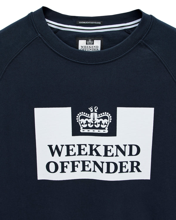 Plus Size - Penitentiary Classic Sweatshirt Navy