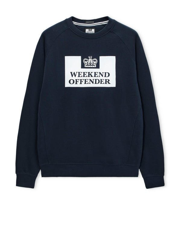Plus Size - Penitentiary Classic Sweatshirt Navy