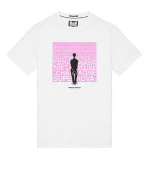 Supernova Graphic T-Shirt White/Pink
