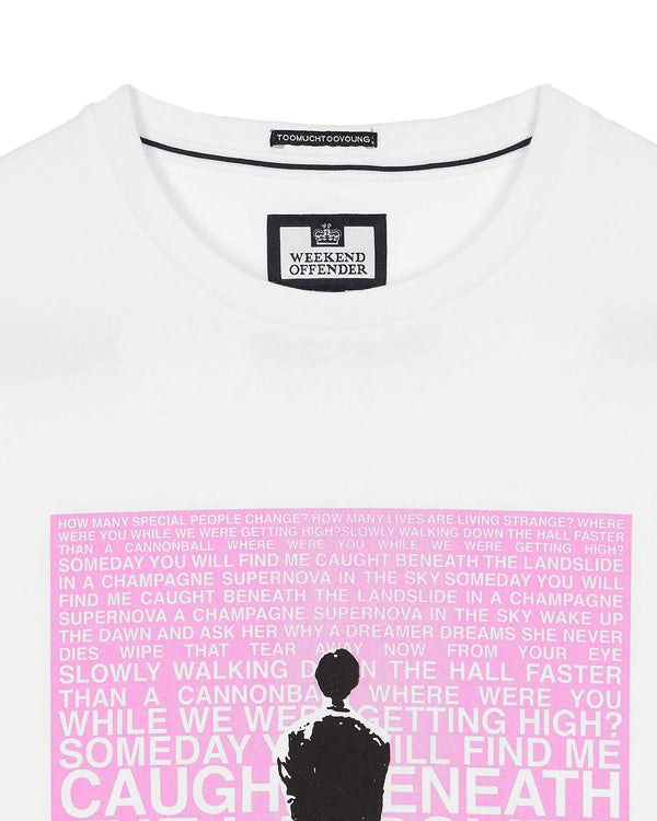 Supernova Graphic T-Shirt White/Pink