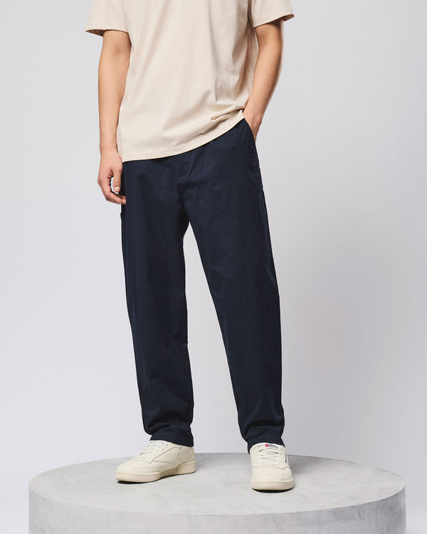 Barhil Easy Cotton Pant Navy