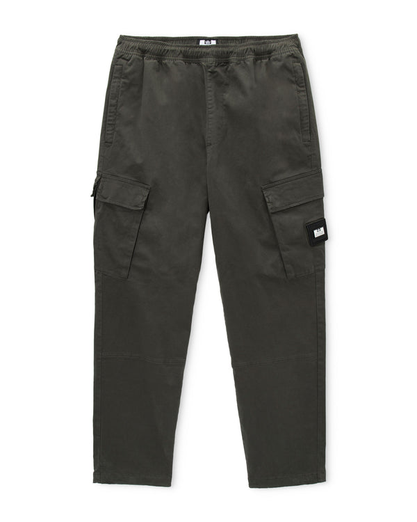 Eldon Relaxed Pant Black Forest Green