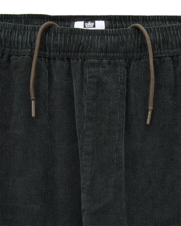 Zanardi Cord Technical Pants Black Forest Green
