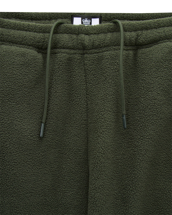 Vander Polar Fleece Pants Black Forest Green
