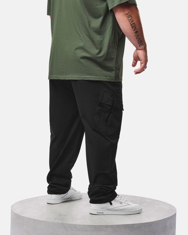 Große Größen – Eldon Relaxed Pants Schwarz