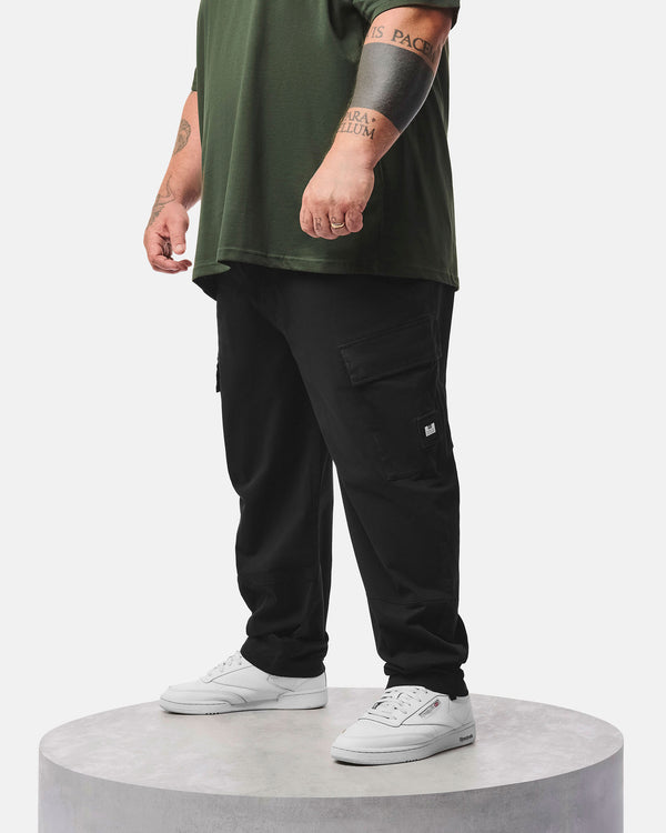 Große Größen – Eldon Relaxed Pants Schwarz