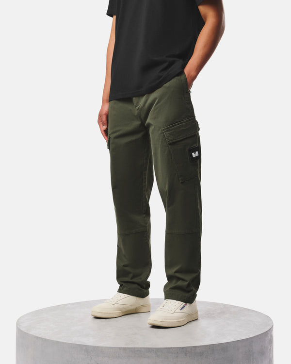Eldon Relaxed Pant Black Forest Green