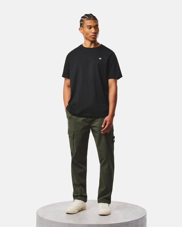 Eldon Relaxed Pant Black Forest Green