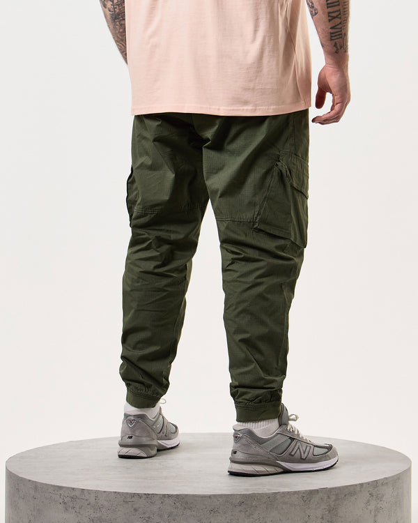 Pianemo Cargo Pants Dark Green - Plus Size
