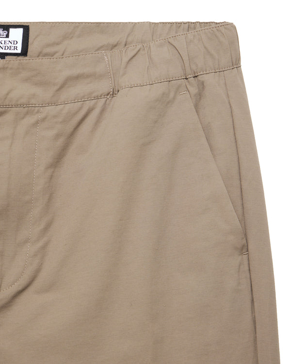 Talabot Relaxed Tailored Pants Mocha Brown