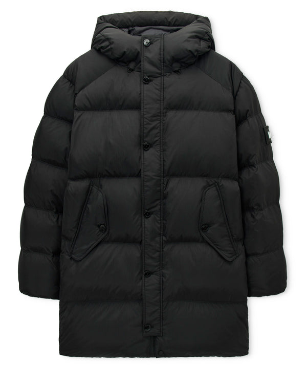 Grampian Longline Down Jacket Black