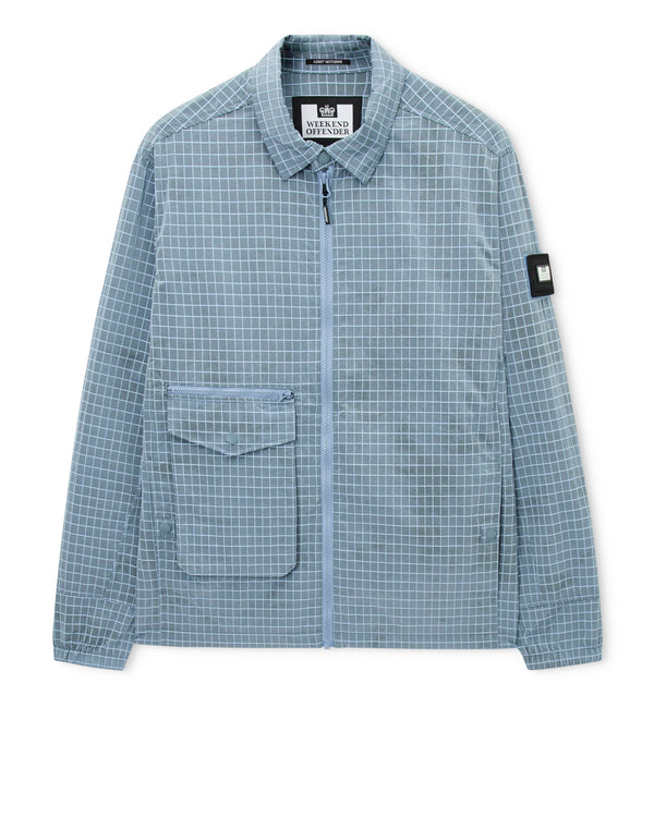 Vinnie Over-Shirt Peruvian Blue