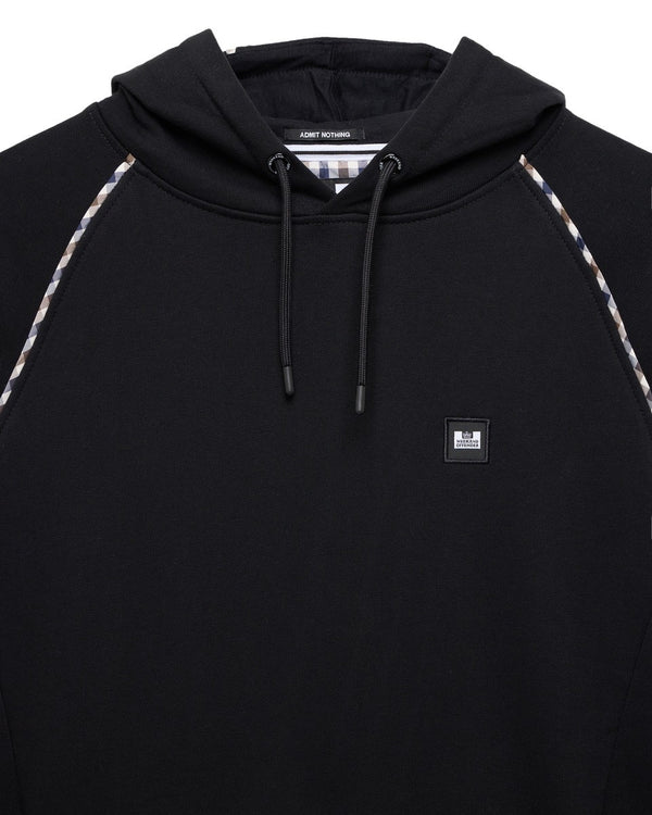 Heidfeld Hoodie Black/Mid House Check