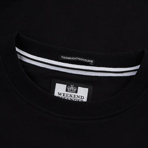 4 Blocks Graphic Sweatshirt Black
