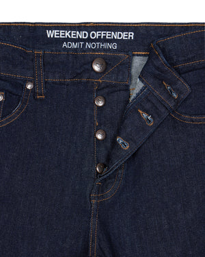 444 Tapered Dark Rinsed Denim Jeans