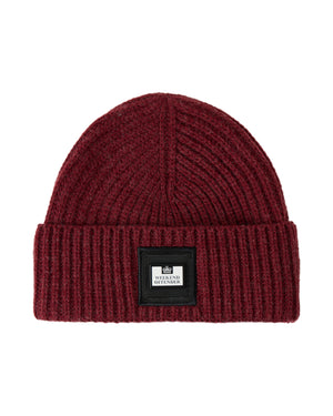 Marseille Knitted Beanie Oxblood
