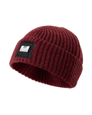 Marseille Knitted Beanie Oxblood