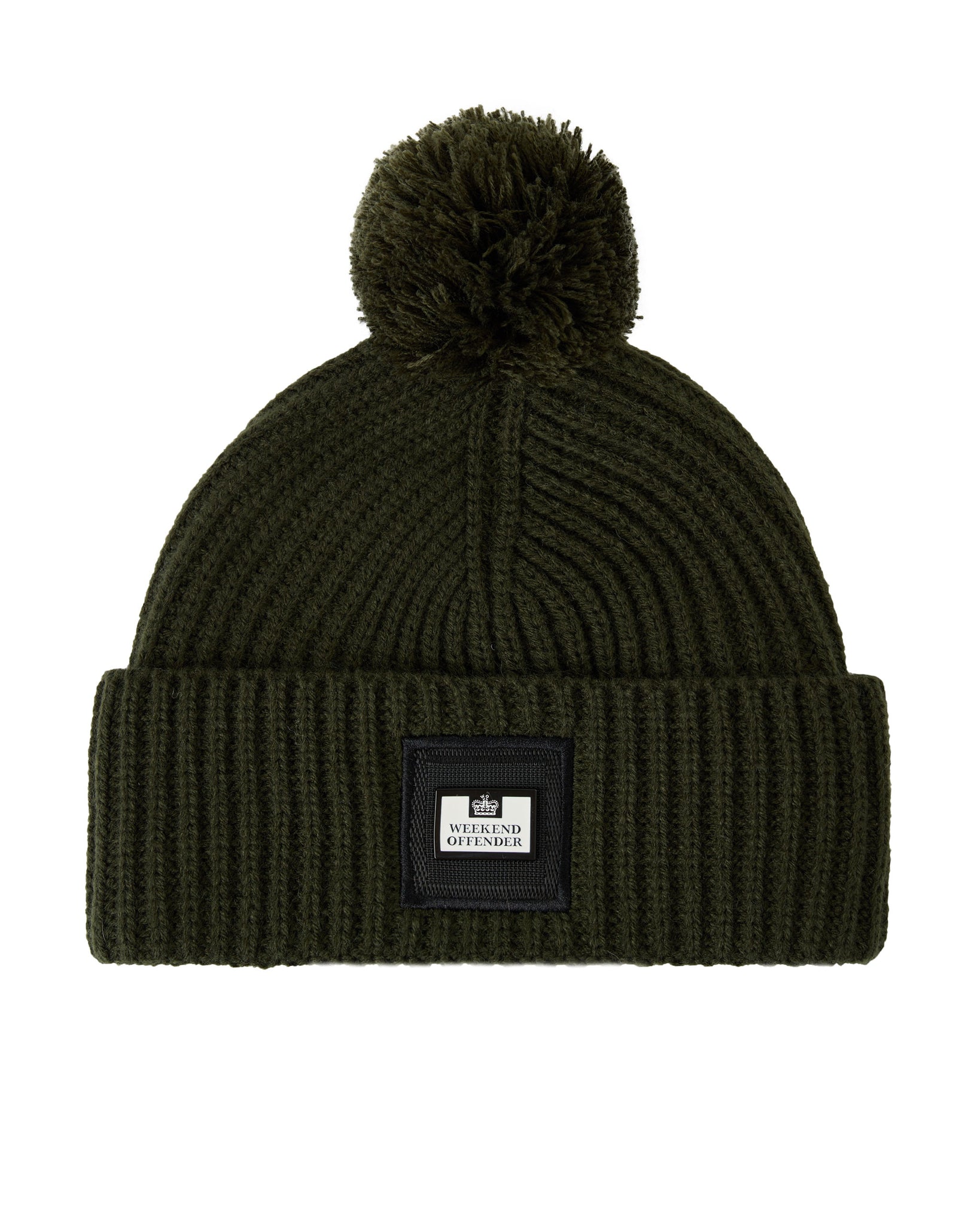 Georgetown Bobble Hat Dark Green