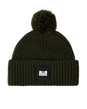 Georgetown Bobble Hat Dark Green